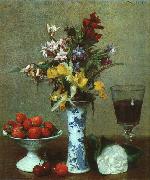 Henri Fantin-Latour Still Life  2 oil on canvas